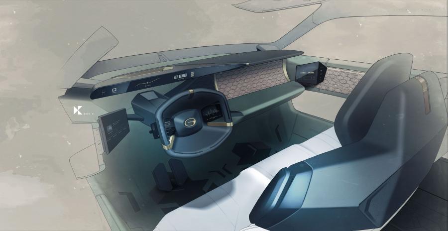 Эскиз GAC Entranze EV 2019 года  (фото 18 из 33)